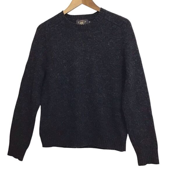 Ralph Lauren Double Ralph Lauren Crew Neck Sweater Lamb Wool Size Small - Picture 1 of 10